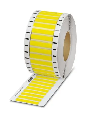 Produktfoto 1 von Phoenix Contact WMS-2 HF Schrumpfschlauch, Polyolefin Gelb, Ø 6.4 mm Schrumpfrate 2:1, Länge 60mm