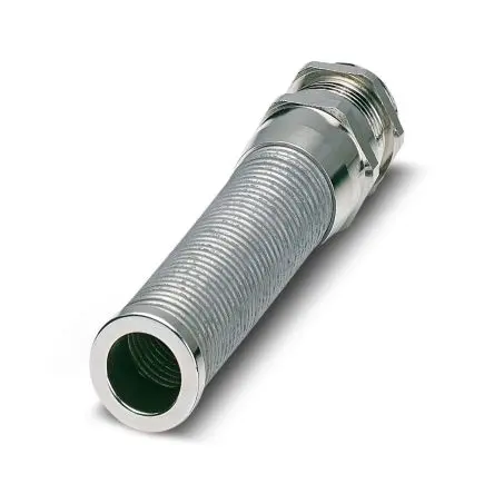 Produktfoto 1 von Phoenix Contact 14151 Kabelverschraubung, M32 Messing vernickelt Messing 13 mm/ 21 mm, IP69, IP68