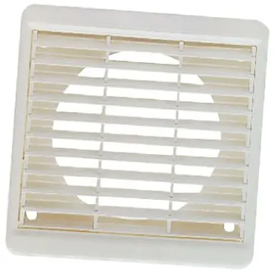 Produktfoto 1 von Vent-Axia Parallel Kunststoff Lüftungsgitter Weiß 140 mm 140mm 30 mm