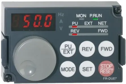 Produktfoto 1 von Mitsubishi Electric FR Tastatur Mensch-Maschine-Schnittstelle für Serie FR-A700, Serie FR-D700, Serie FR-E700, Serie