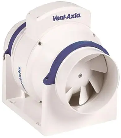 Produktfoto 1 von Vent-Axia ACM Abzugsgebläse Rund 864 m³/h Inline, Kanal, 38 dBA 200 mm