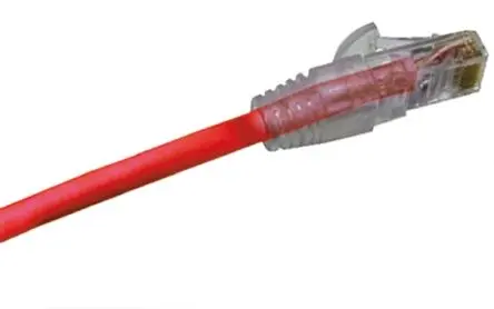 Produktfoto 1 von Molex CES PowerCat 6 U/UTP Kat. 6 Ethernet-Kabel, 10 m, Rot, A RJ45 Stecker, B RJ45 Stecker Ungeschirmt,