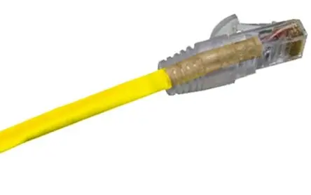 Molex CES PowerCat 6 U/UTP Kat. 6 Ethernet-Kabel, 1 m, Gelb, A RJ45 Stecker, B RJ45 Stecker Ungeschirmt,