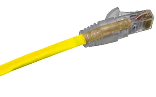 Produktfoto 1 von Molex Premise Networks PowerCat 6 U/UTP Kat. 6 Ethernet-Kabel, 2 m, Gelb, A RJ45 Stecker, B RJ45 Stecker Ungeschirmt,