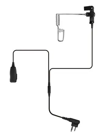 Produktfoto 1 von Motorola Überwachung Zweidraht-Ohrhörer USB-Adapter