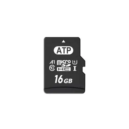 Produktfoto 1 von ATP 16 GB MicroSD, SD MicroSD UHS 1, Klasse 10 Industriequalität