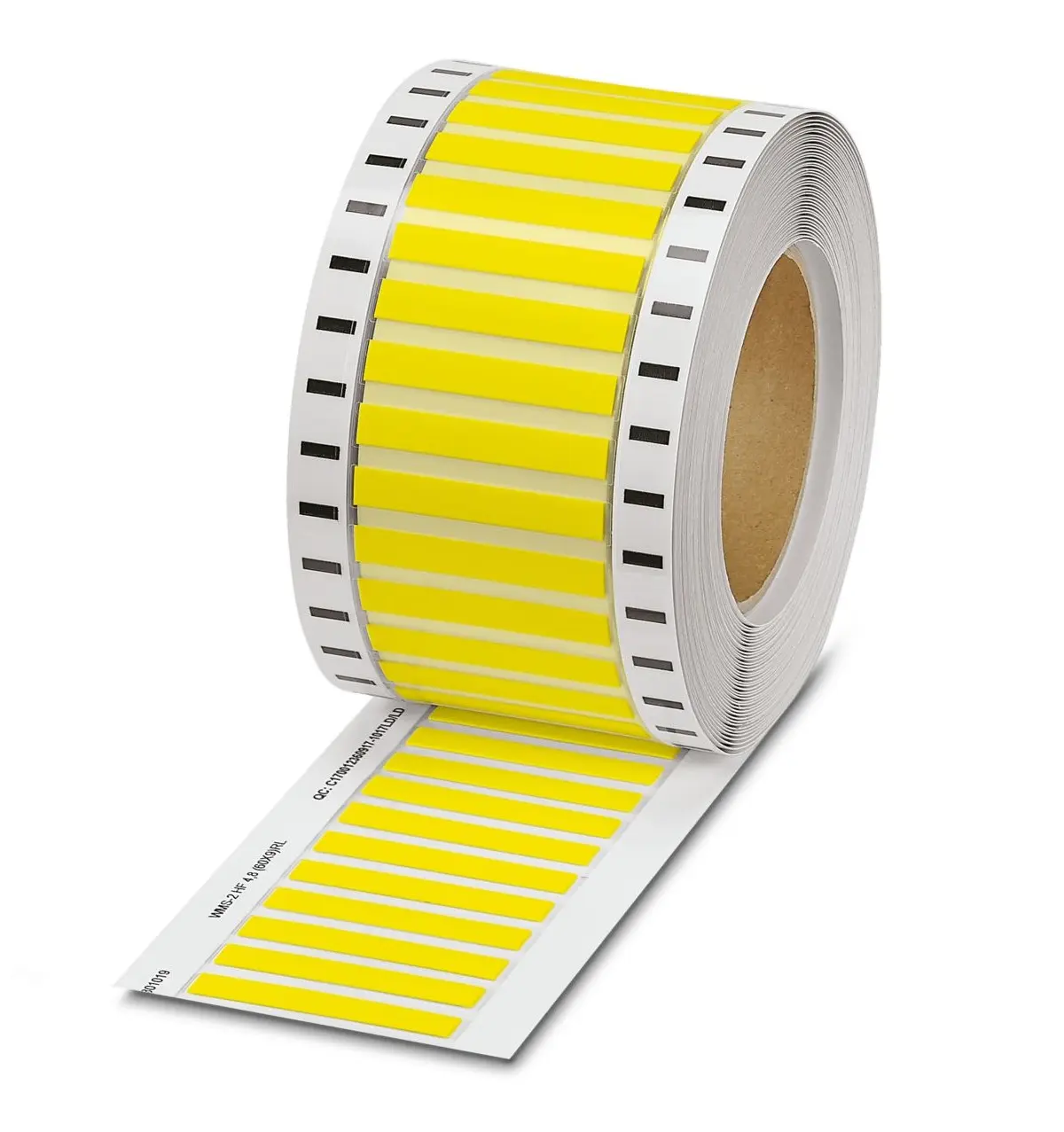 Produktfoto 1 von Phoenix Contact WMS-2 HF Schrumpfschlauch, Polyolefin Gelb, Ø 4.8 mm Schrumpfrate 2:1, Länge 60mm