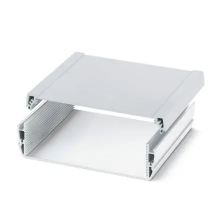 Produktfoto 1 von Phoenix Contact HC-ALU Leiterplattengehäuse, Aluminium 48 mm, 161 mm 187 mm