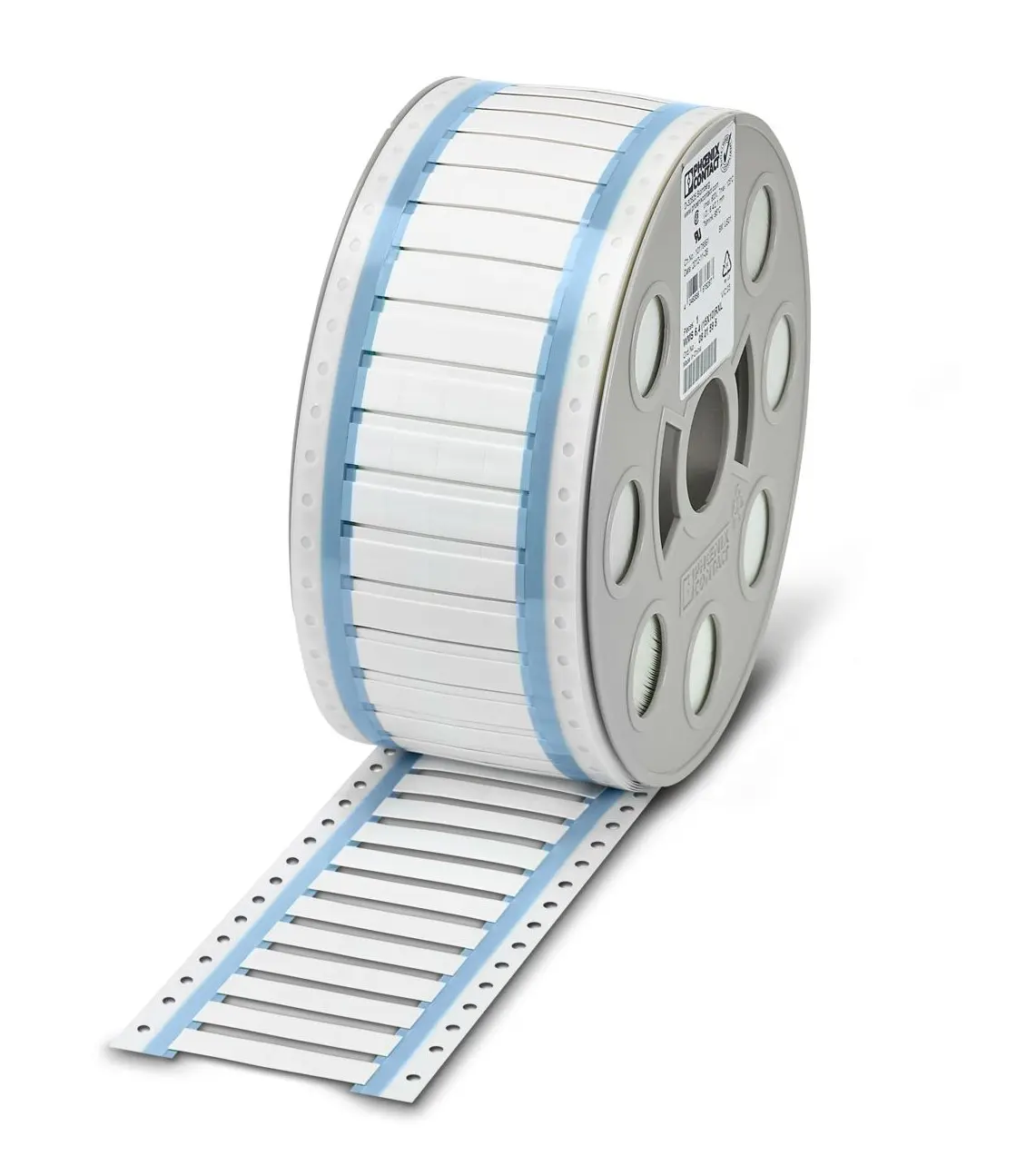 Produktfoto 1 von Phoenix Contact WMS Schrumpfschlauch, Polyolefin Weiß, Ø 6.4 mm Schrumpfrate 3:1, Länge 15mm