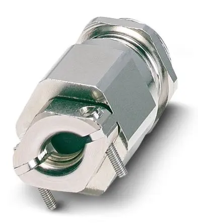 Produktfoto 1 von Phoenix Contact 14151 Kabelverschraubung, M32 Messing Messing 13 mm/ 21 mm, IP69, IP68