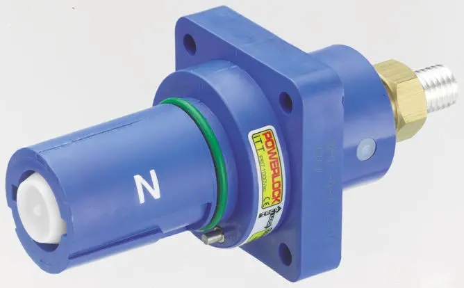Produktfoto 1 von ITT Cannon Veam Powerlock Leistungssteckverbinder, 1kV 1 / 660A, Panel IP65, IP67