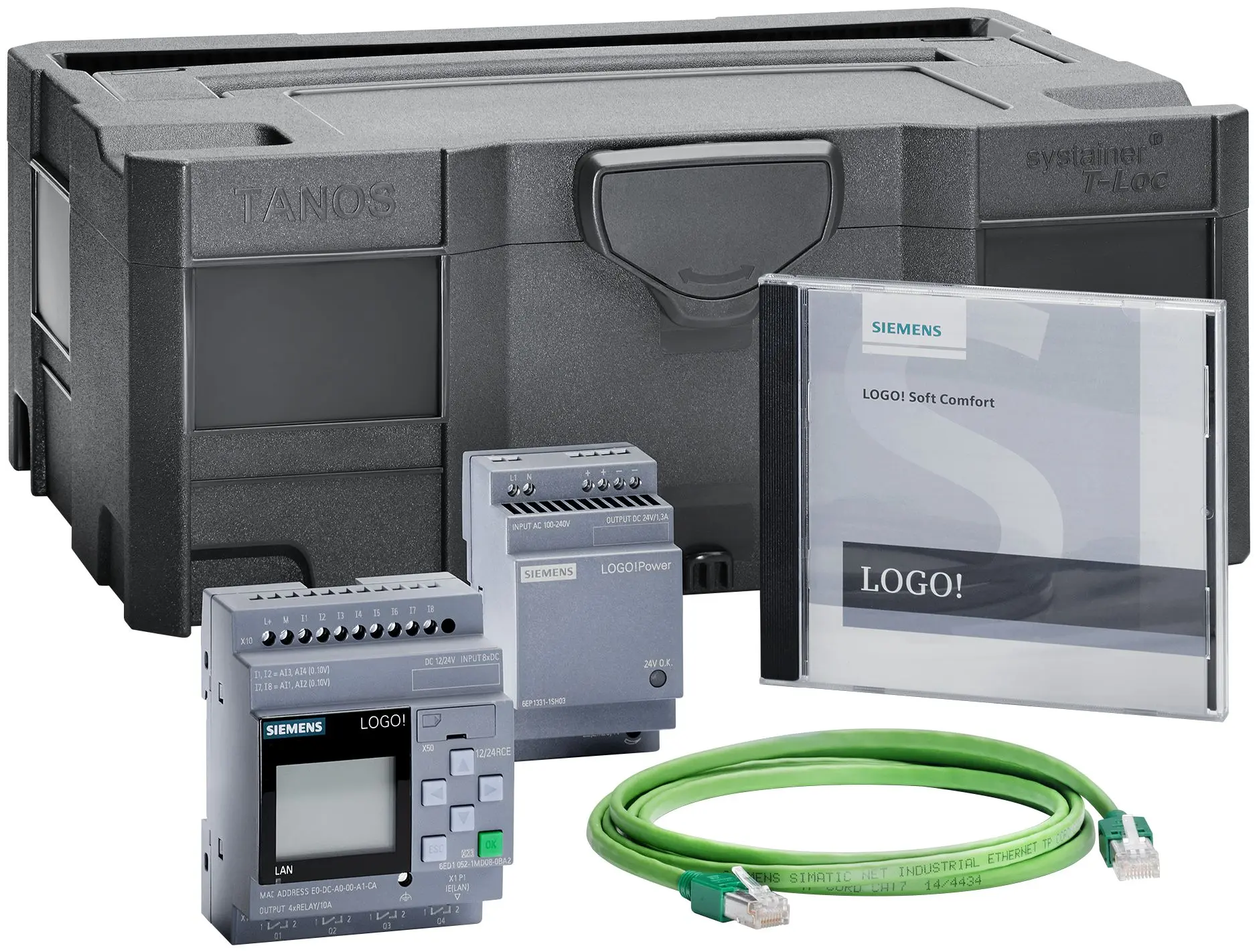Produktfoto 1 von Siemens LOGO Starterkit für LOGO Starter Kit 12/24RCE V8.4