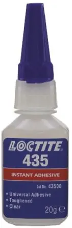 Produktfoto 1 von Loctite Loctite 435 Sekundenkleber Cyanacrylat Flüssig Klar, Flasche 20 g