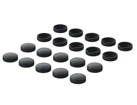 Produktfoto 1 von Bopla Schraubabdeckung ABS, für Optimierte Gehäuse IP54 3 mm 7.5 mm 7.5mm