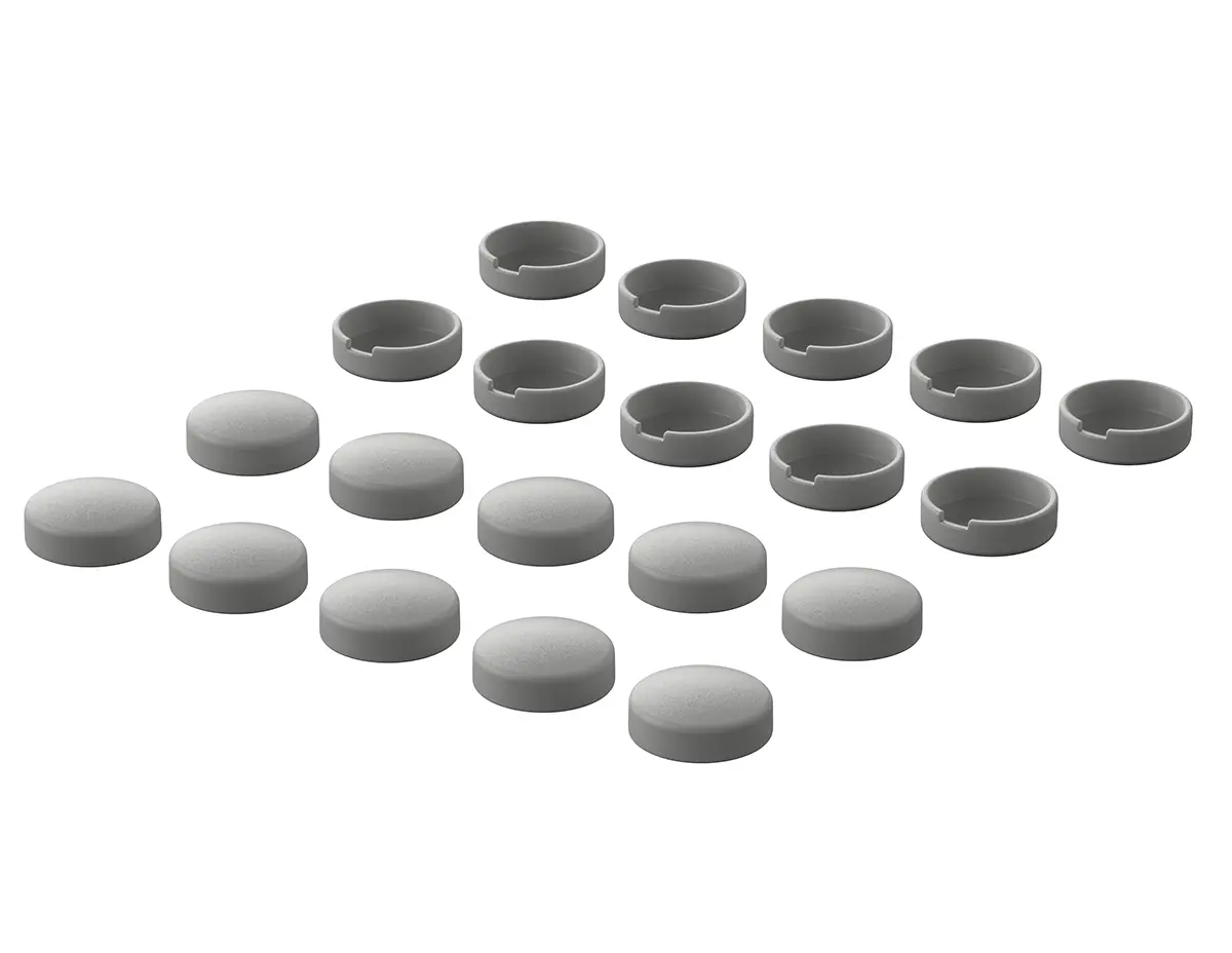 Produktfoto 1 von Bopla Schraubenabdeckung, 7.5 x 7.5 x 2.8mm, für Optimierte Gehäuse