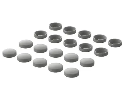 Produktfoto 1 von Bopla Schraubabdeckung ABS, für Optimierte Gehäuse 3 mm 7.5 mm 7.5mm