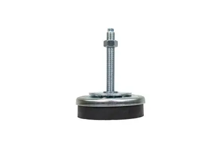 Produktfoto 1 von Sunnex Equipment AB Sunnex OSM Galvanisiert, Nitrilgummi Rund Gummipuffer, Pneumatisch M16 1000 kg, Ø 120 mm x 71 mm /