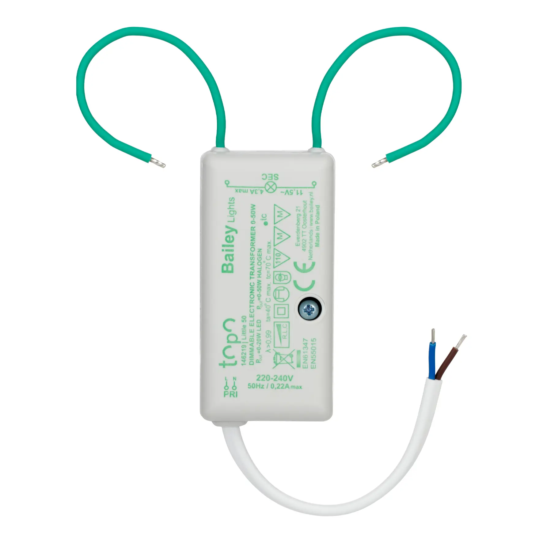 Produktfoto 1 von Bailey Electric & Electronics bv LIGHT CONTROL Beleuchtungssteuerung, Dämmerungsschalter Oberfläche, 220 - 240 V / 50 W