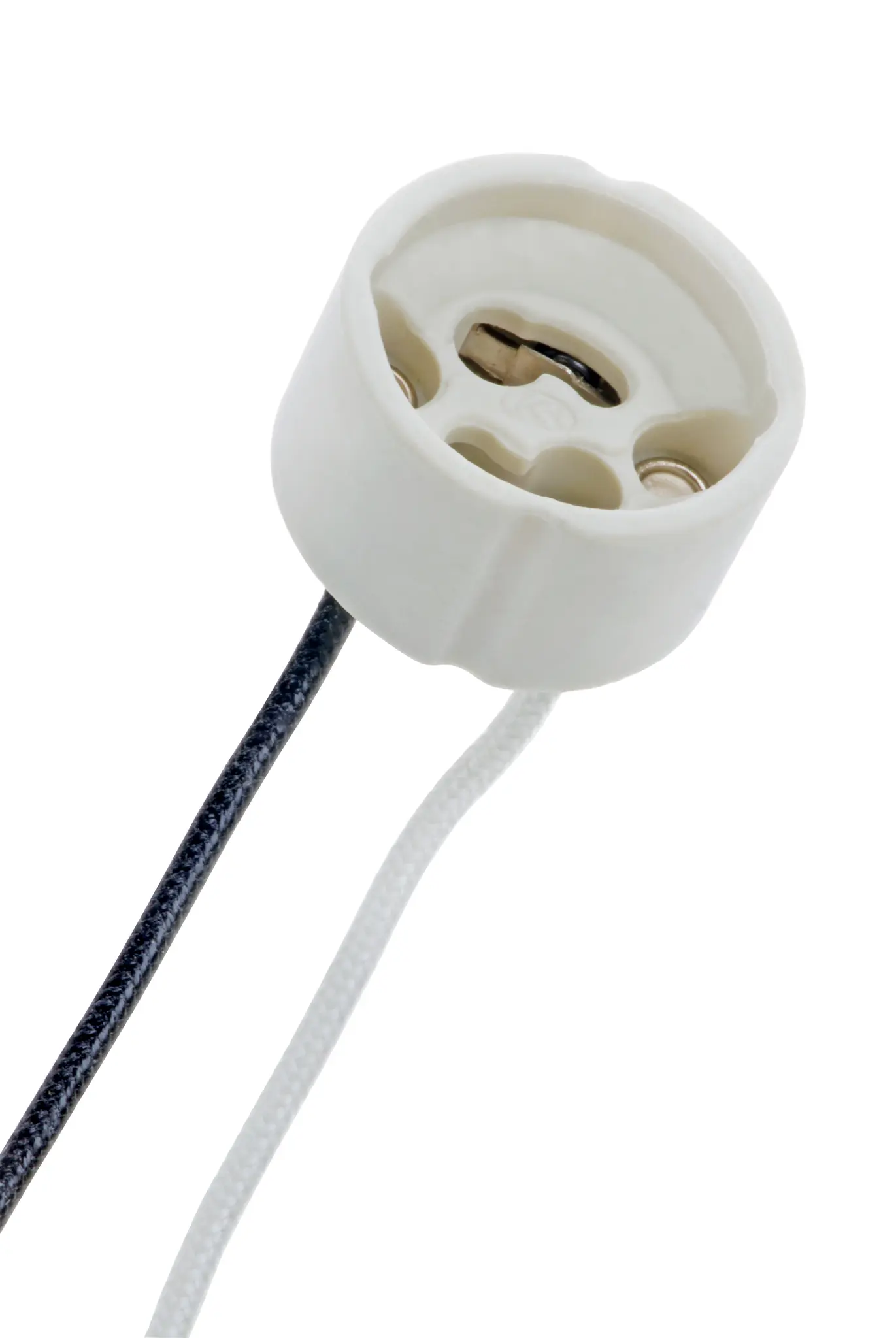 Produktfoto 1 von Bailey Electric & Electronics bv Lampenhalter, GU10, 100 W, Keramik, Halogen, LED, Steckbar