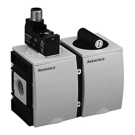 Produktfoto 1 von EMERSON – AVENTICS AS2-SSU Pneumatik­Weichstartventil 1/4 in G, 10 bar, 1300 l/min 0.25 in