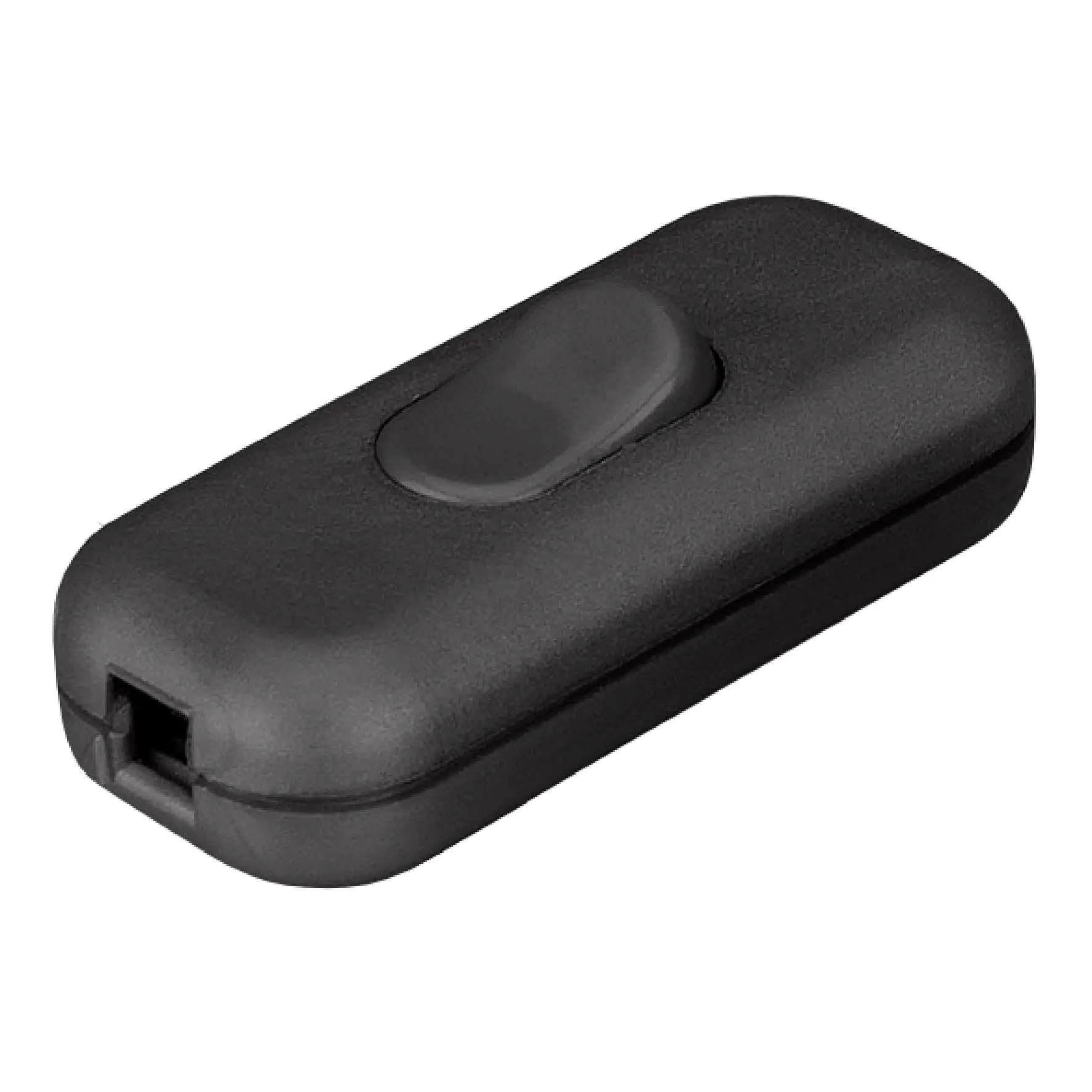 Produktfoto 1 von Bailey Electric & Electronics bv BAI Cord Switch Beleuchtungsdimmer Lichtschalter, 1-polig Schwarz 2 A, Kunststoff