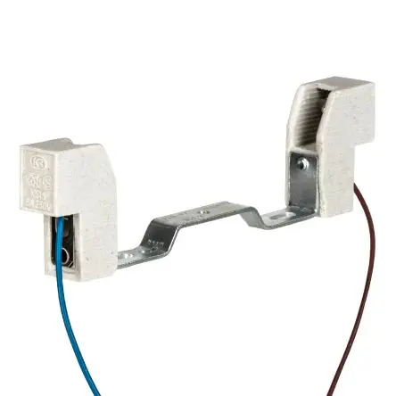 Produktfoto 1 von Bailey Electric & Electronics bv Lampenhalter R7S, R7S Schraubanschlussklemme, Keramik, Halogen, Schraubbefestigung
