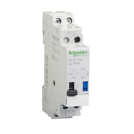 Produktfoto 1 von Schneider Electric GF1611 Aufsteckbefestigung Halbleiterausgang, 1 Schließer/1 Öffner 250 V ac/dc 220V ac/dc / 16 A