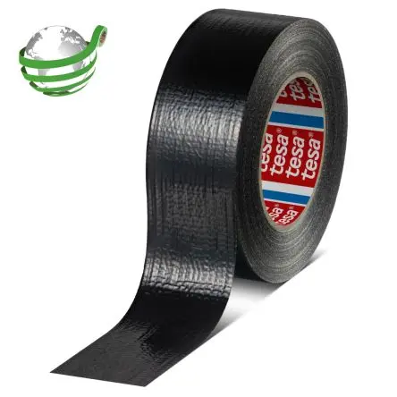 Produktfoto 1 von Tesa Tesa 60462 60462 Panzerband, Acrylbeschichtetes Tuch Schwarz, 0.215 mm x 50mm x 50 m Gummi
