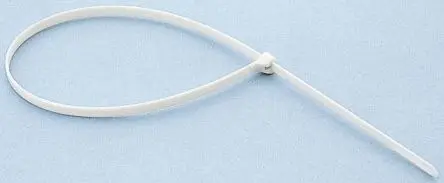 Produktfoto 1 von Thomas & Betts Ty-Rap Nylon 6.6 Kabelbinder Nicht lösbar Weiß 4.7mm x 186 mm