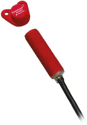 Produktfoto 1 von Guardmaster 440N RFID 3 m Kabel Berührungsloser Sicherheitsschalter 24V dc aus Kunststoff, 2 PNP / 1, Einmalig codiert