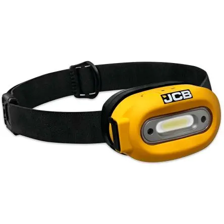 Produktfoto 1 von JCB Stirnleuchte Arbeitslicht, IP44 Wiederaufladbar 260 lm