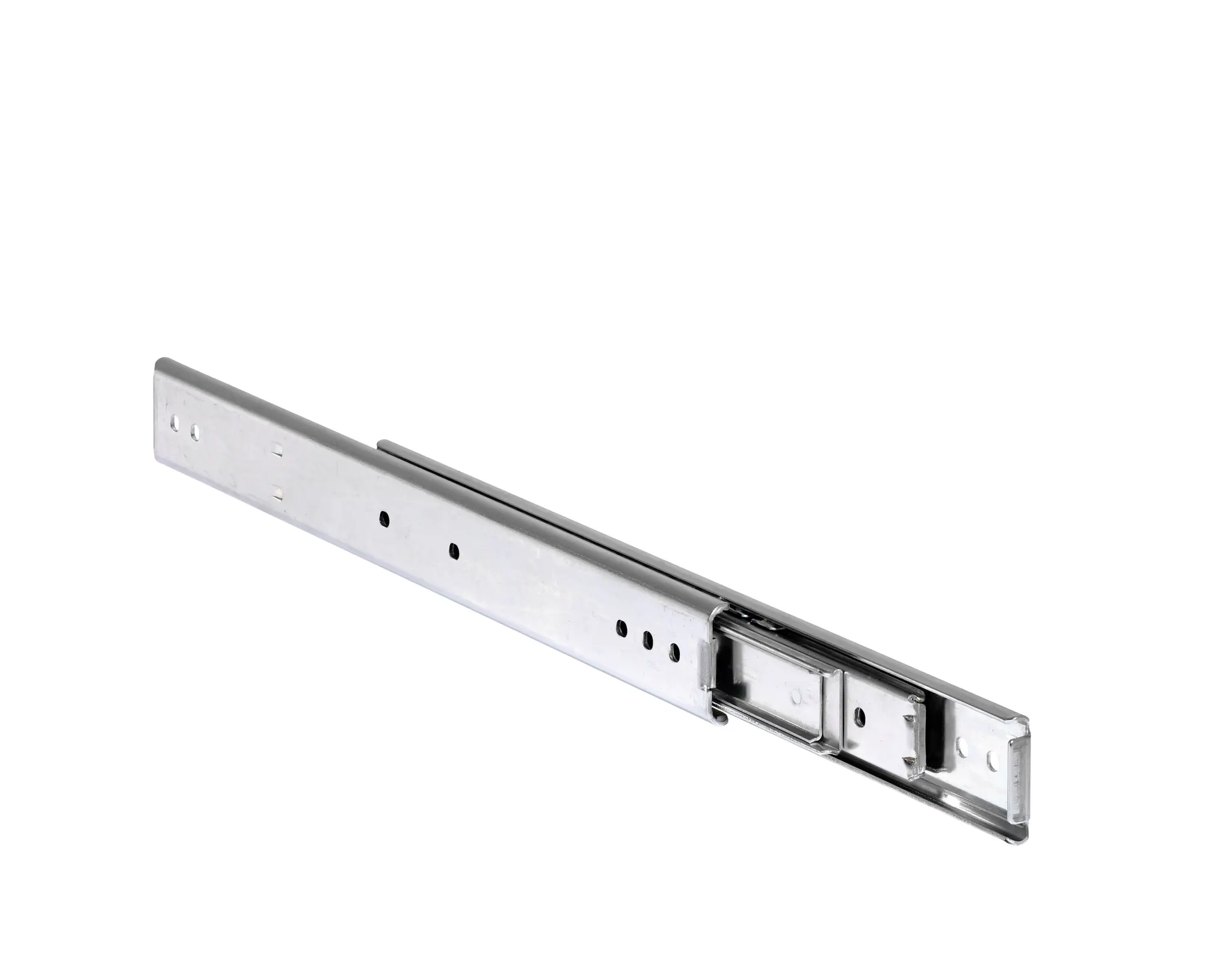 Produktfoto 1 von Accuride Teleskopschiene, Stahl, 2 UHE, DZ0301, 50kg max., 19.1 mm breit, 35.3 mm hoch, 631 mm tief