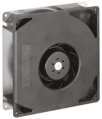 Produktfoto 1 von ebm-papst RG 160 N Zentrifugallüfter, Zentrifugal, 24V dc, DC 220 mm, 66 dB 220mm, 2850 U/min 56 mm, Kugel