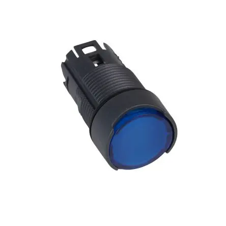 Produktfoto 1 von Schneider Electric XB5AW34B5 Drucktastenkopf Ø 16 mm, Blau Federrückstellung Rund Rund Kunststoff, IP65