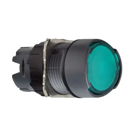 Produktfoto 1 von Schneider Electric XB5AW34B5 Drucktastenkopf Ø 16 mm, Grün Federrückstellung Rund Rund Kunststoff, IP65
