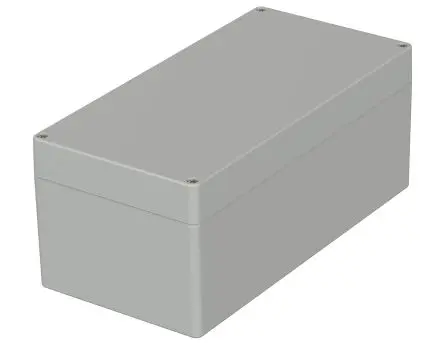 Produktfoto 1 von Bopla Euromas; Gehäuse; Polycarbonat; Hellgrau; IK07 IP66 Breite 120 mm Höhe 100.5 mm Länge 240.5 mm