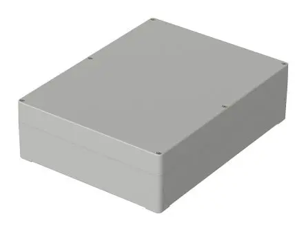 Produktfoto 1 von Bopla Euromas; Gehäuse; ABS; Hellgrau IP65 Breite 230 mm Höhe 85 mm Länge 300 mm