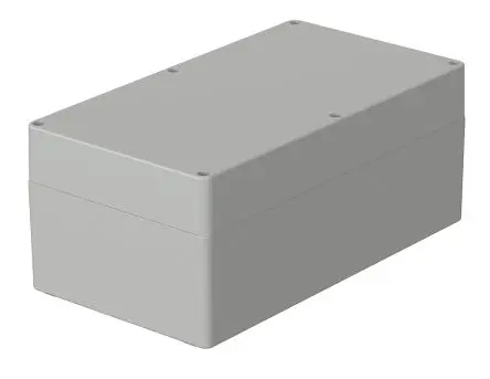 Produktfoto 1 von Bopla Euromas; Gehäuse; ABS; Hellgrau IP66 Breite 200 mm Höhe 149.5 mm Länge 360 mm