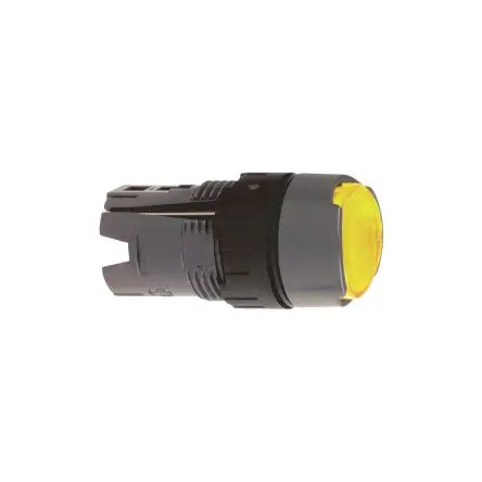 Produktfoto 1 von Schneider Electric Harmony XB6 Drucktastenkopf Ø 16 mm, Gelb Federrückstellung Rund Rund Kunststoff, IP65