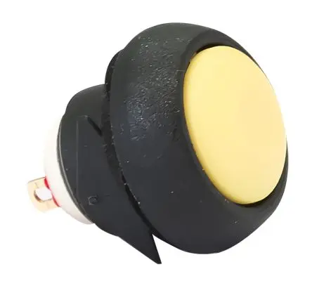 Produktfoto 1 von APEM IB Miniaturdruckschalter Tastend Panel Ø 13.6 mm, SPST / 400mA 50 V dc 125 V ac, IP67