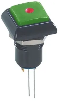 Produktfoto 1 von APEM IP Druckschalter Rot Beleuchtet Rastend Panel Ø 19.2 mm / 5A 48 V ac, IP67