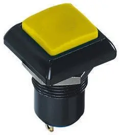 Produktfoto 1 von APEM IP Druckschalter Rastend Panel Ø 13.6 mm, SPST / 5A 24 V dc, IP67