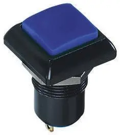 Produktfoto 1 von APEM IP Druckschalter Blau, Grün, Rot, Weiß, Gelb Rastend Panel Ø 13.6 mm, SPST / 5A 50 V dc, IP67