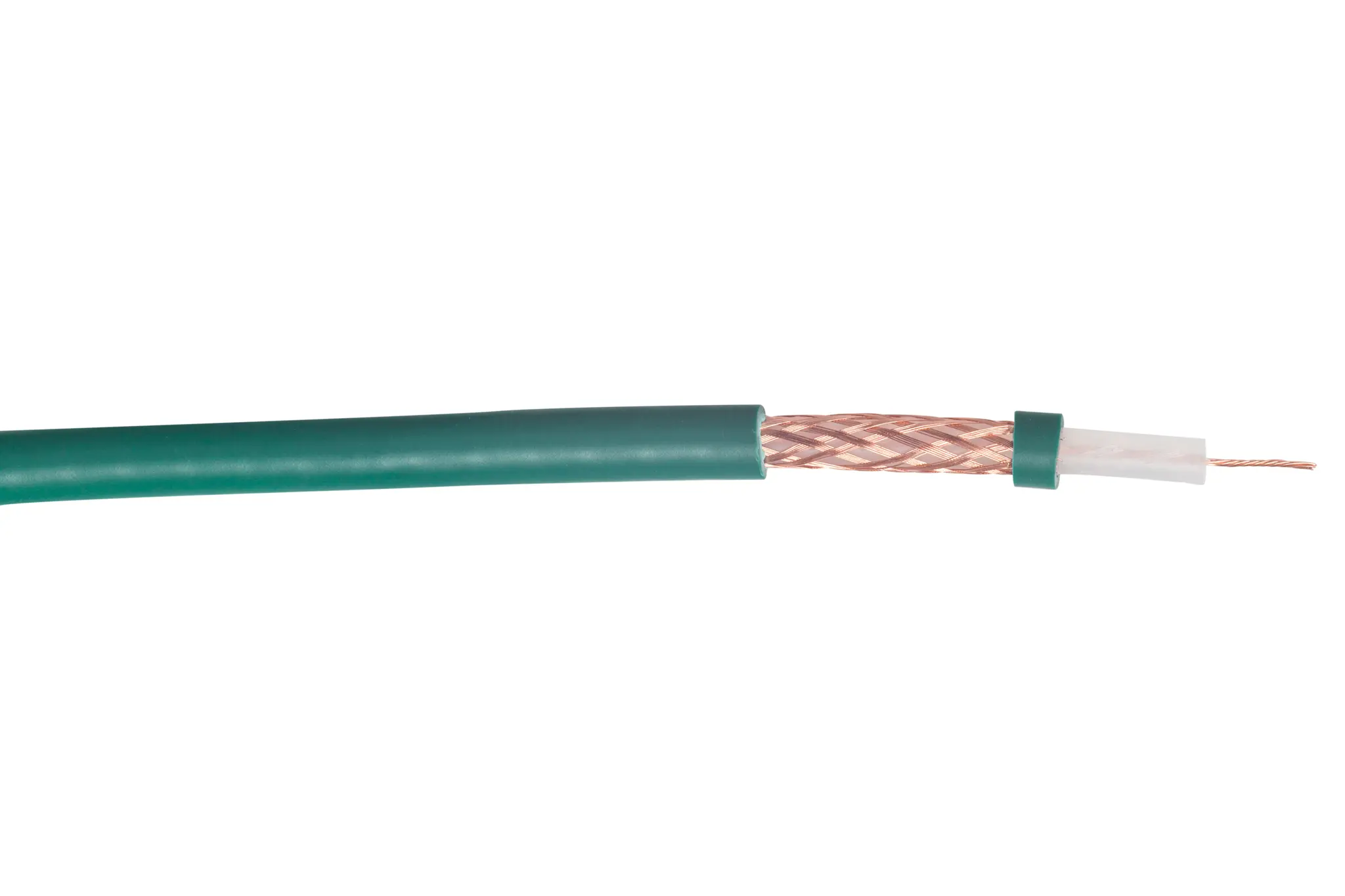 Produktfoto 1 von CAE Groupe KX 6 A KX6 Koaxialkabel, Verlegekabel, 75 Ω, 100 m, Aussen ø 6.1 mm Außen-ø , Grün