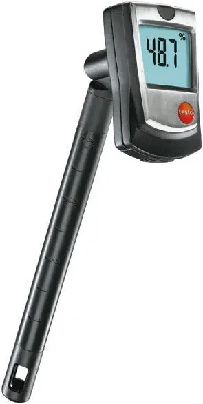 Produktfoto 1 von Testo 605-H1 Hygrometer 50 °C, Typ Digitalhygrometer ±3 %RH, absolut 70 °C / 95 %RH, ±0.5°C