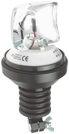 Produktfoto 1 von RS PRO V10996 Glühlampe Signalleuchte Grün, Gelb, Klar, Rot, Blau 24V dc Punktschmierung, Magnetisch, Flexi-DIN, Ø 130