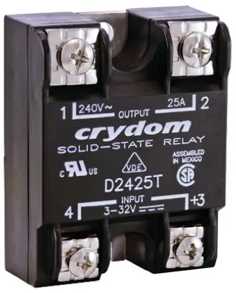 Produktfoto 1 von Sensata Crydom SERIES 1 SMD Halbleiterrelais mit Nulldurchgang 280 Vrms / 75 A Effektivwert
