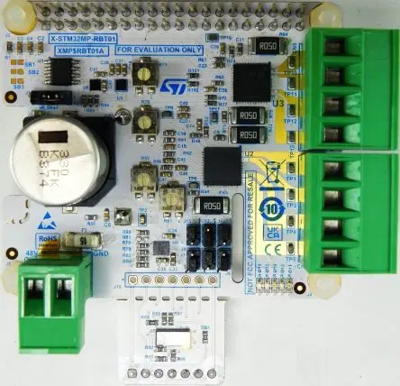 Produktfoto 1 von STMicroelectronics X-STM32MP Erweiterungs-Leiterplatte, Erweiterungs-Leiterplatte Entwicklungstool Microcontroller MPU