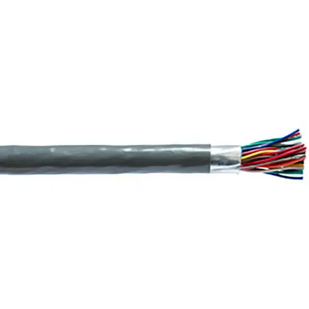 Produktfoto 1 von Belden 9519 Datenkabel, 19-paarig 0.2 mm² 152 m Ø 11.4 mm Polyvinylchlorid isoliert Silber