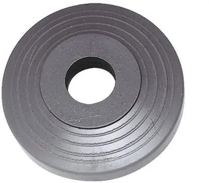 Produktfoto 1 von Guitel Hervieu Rollwagenrolle Grau, Mat. Gummi, 0.1 kg Ø 95 mm, B. 12 mm
